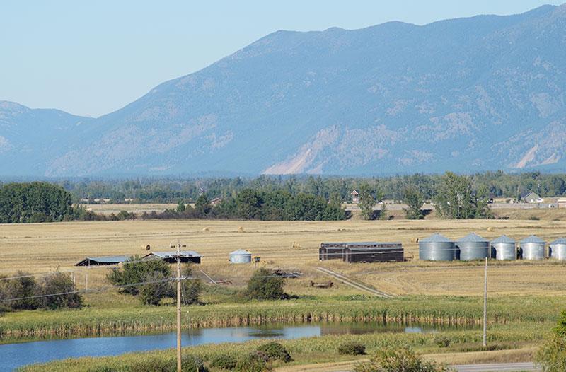 Cooper Farms, Corner of US Highway 93 &  MT Highway 82 