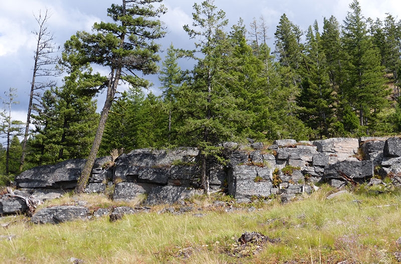 McGregor Peak, US Highway 2 - 35 Miles West of Kalispell