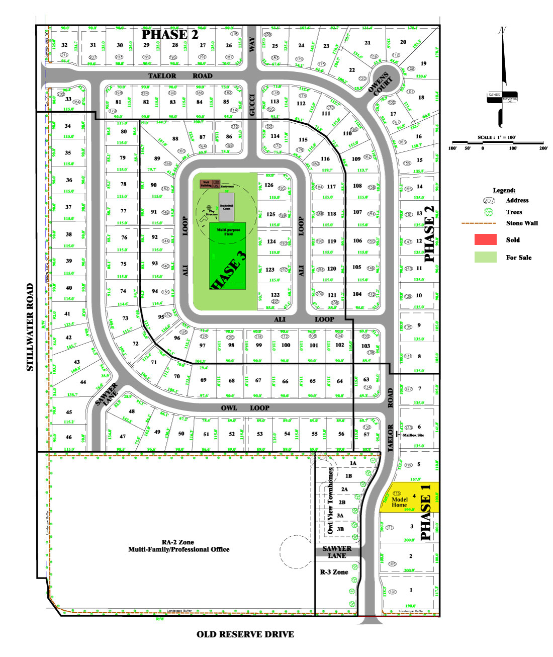 West View Estates Site Plan